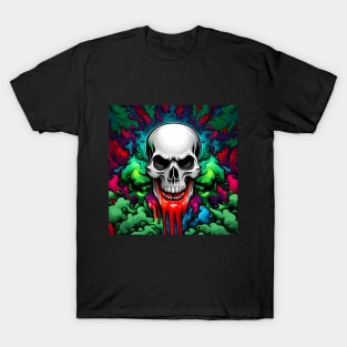 Vibrant Skull T-Shirt